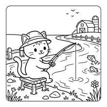 Load image into Gallery viewer, Cozy Farm Life Animals Coloring Book for Adults Kids Boys Girls Teens: Country Life Cute Farm Animals Activity Coloring Pages for Children