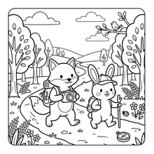 Load image into Gallery viewer, Cozy Sunday Coloring Book for Adults Kids Boys Girls Teens: Cool Funny Animals Weekend Sunday Coloring Pages for School Children