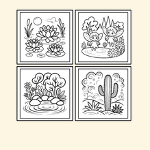 Load image into Gallery viewer, Stress Relief Relaxation Coloring Book Gift for Adults Kids Men Women Boys Girls Teens Single Sided Cozy Places Bold Easy Coloring Book
