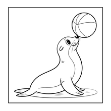 Load image into Gallery viewer, Cute Sea Life Coloring Book for Kids Teens Adults Ocean Animals, Marine Creatures, Stress Relief, Single Sided Coloring Pages