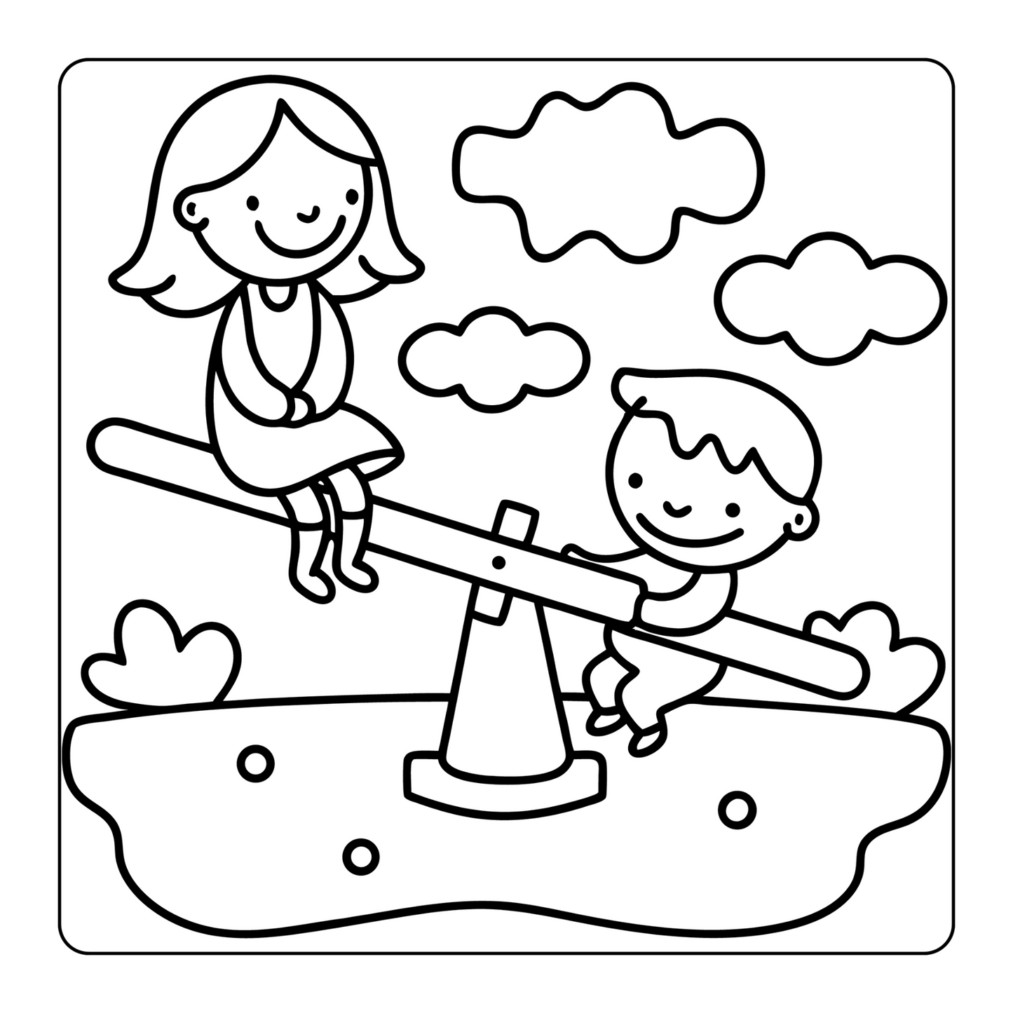 50 Pages Happy Mother's Day Coloring Book Gift for Kids Boys Girls Young Teens Youth Mom and Kids Coloring Pages Bold and Easy Mothers Day