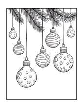 Load image into Gallery viewer, Cozy Christmas Coloring Book for Kids & Adults, Cute Animal Winter Holiday Activity Pages, Bold Easy Printed Paper Physical Christmas Gift