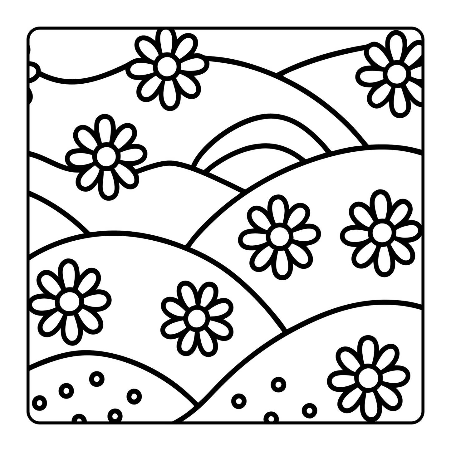 50 Pages Patterns Coloring Book Gift for Adults Men Women Kids Boys Girls Teens Youth Mindful Simple Pattern Shapes Coloring Activity Book