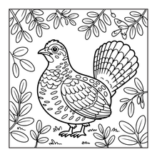 Load image into Gallery viewer, Cute Birds Flowers Coloring Book for Adults Kids Easy Nature Pages for Relaxation and Stress Relief