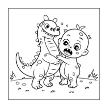 Load image into Gallery viewer, Creepy Cute Zombie Coloring Book for Kids Teens Spooky Halloween Activity Single Sided Pages Fun Horror Gift