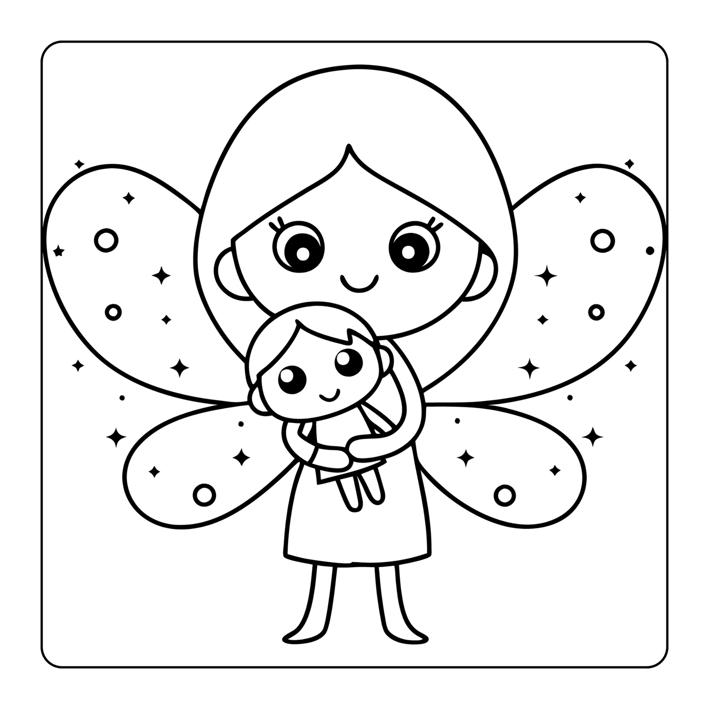 Happy Mother's Day Coloring Book Gift for Kids Boys Girls Young Teens Youth 50 Pages Mom and Kids Coloring Pages Bold and Easy Mothers Day