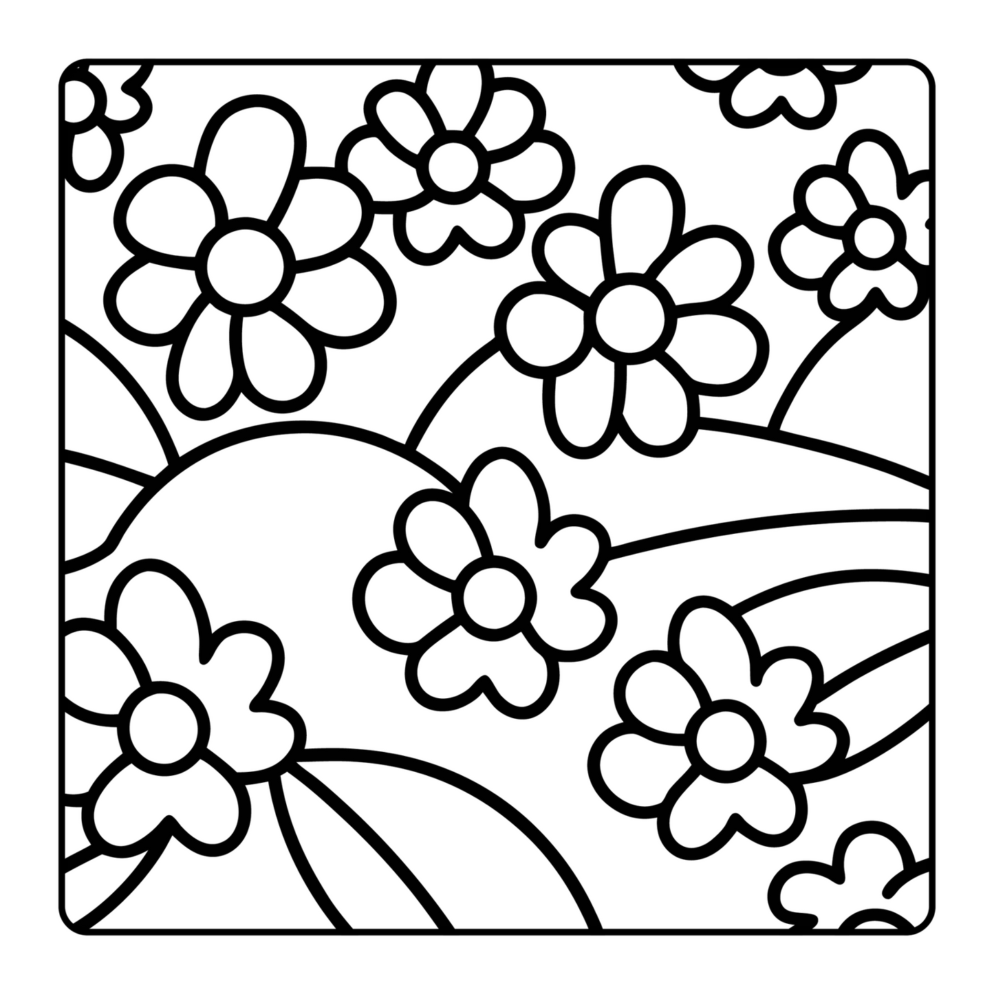 50 Pages Patterns Coloring Book Gift for Adults Men Women Kids Boys Girls Teens Youth Mindful Simple Pattern Shapes Coloring Activity Book