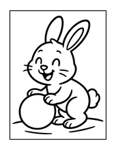 Load image into Gallery viewer, Cozy Winter Animals Coloring Book Cute Holiday Pages for Kids Teens Adults Single Sided Bold & Easy Relaxation Gift
