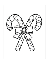 Load image into Gallery viewer, Cozy Christmas Coloring Book for Kids & Adults, Cute Animal Winter Holiday Activity Pages, Bold Easy Printed Paper Physical Christmas Gift
