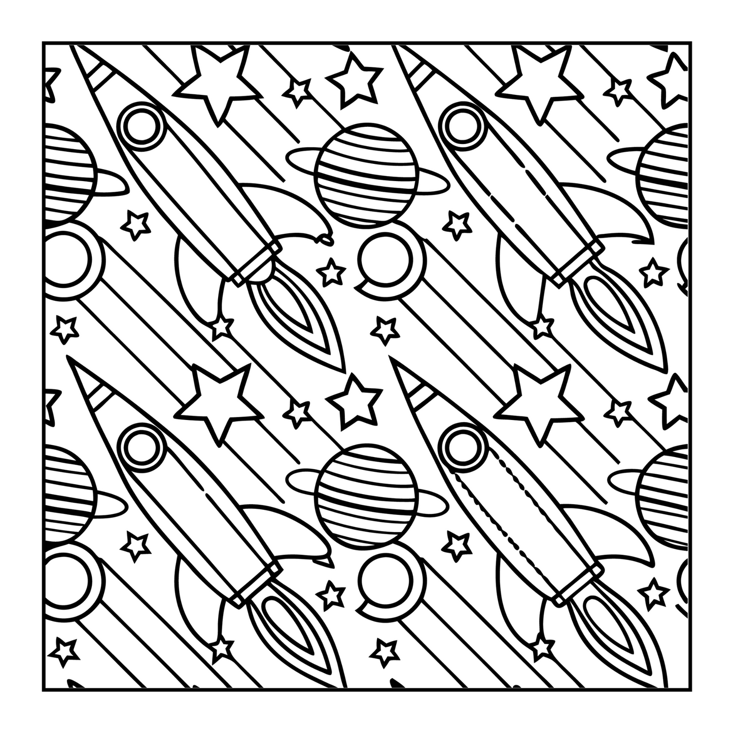 Patterns Coloring Book Gift for Adults Men Women Kids Boys Girls Teens Youth 50 Pages Mindful Simple Pattern Shapes Coloring Activity Book