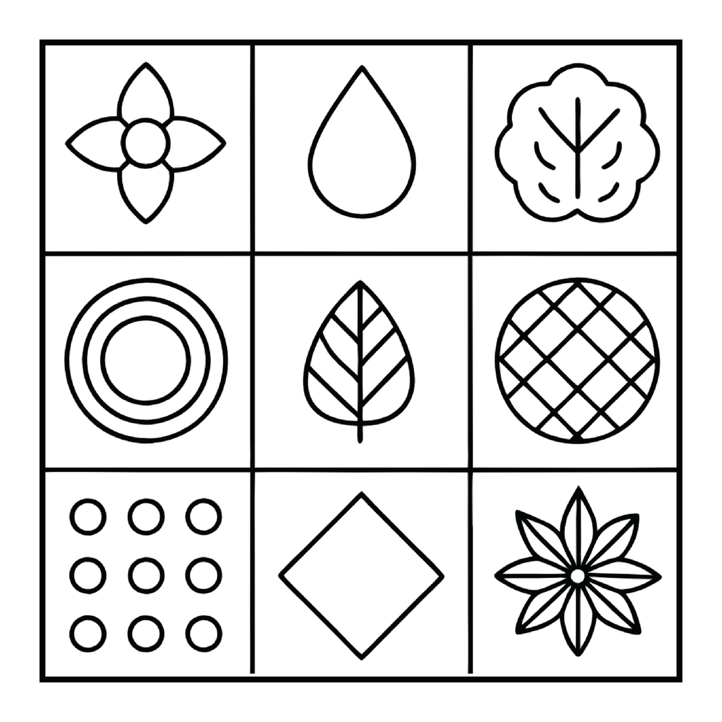 50 Pages Patterns Coloring Book Gift for Adults Men Women Kids Boys Girls Teens Youth Mindful Simple Pattern Shapes Coloring Activity Book