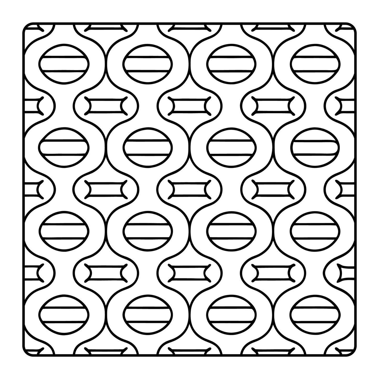 50 Pages Patterns Coloring Book Gift for Adults Men Women Kids Boys Girls Teens Youth Mindful Simple Pattern Shapes Coloring Activity Book