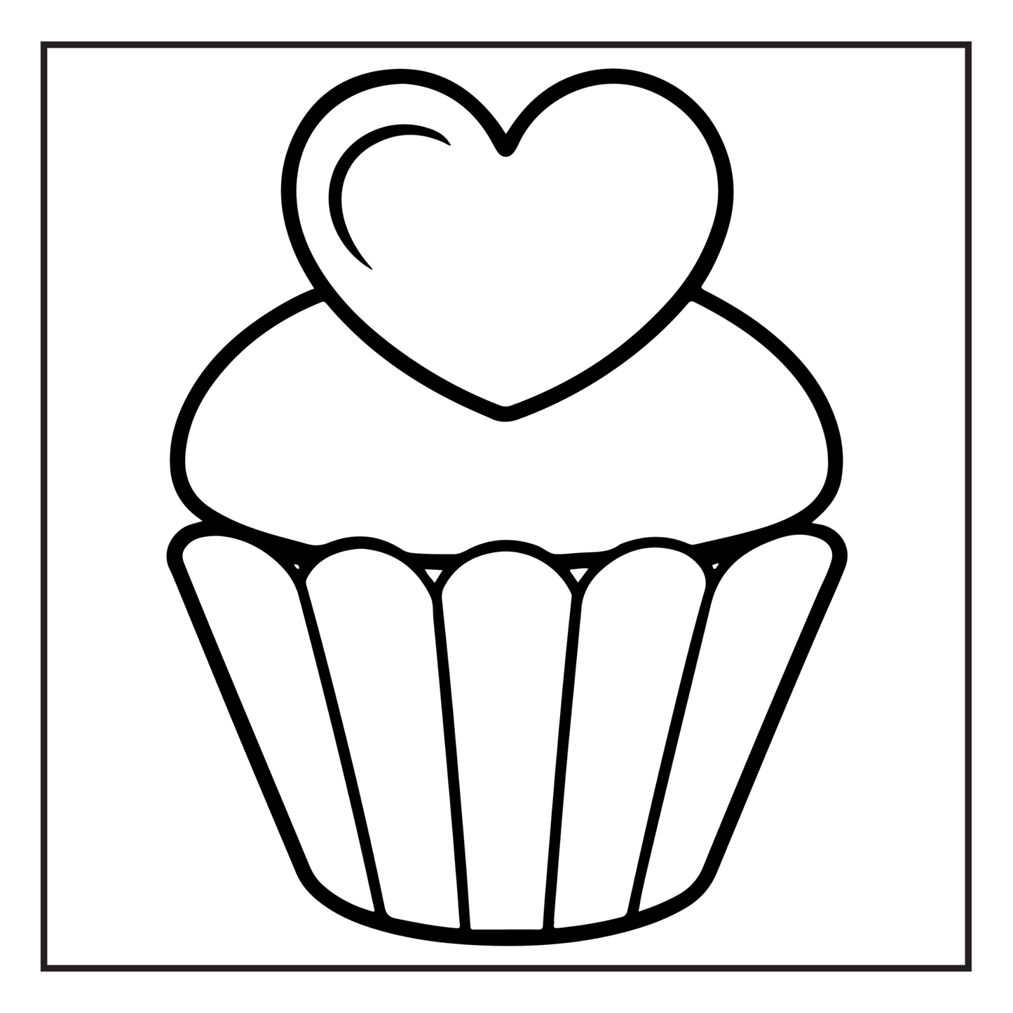 50 Pages Bold and Easy Sweet Treats Food Coloring Book Gift for Kids Boys Girls Young Teens Children Youth Food Drink Sweets Coloring Book