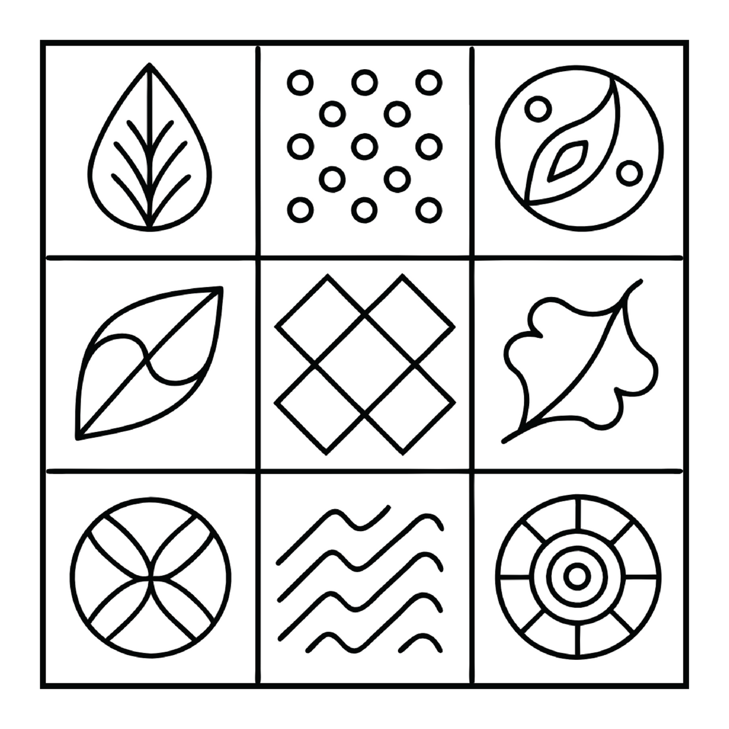50 Pages Patterns Coloring Book Gift for Adults Men Women Kids Boys Girls Teens Youth Mindful Simple Pattern Shapes Coloring Activity Book