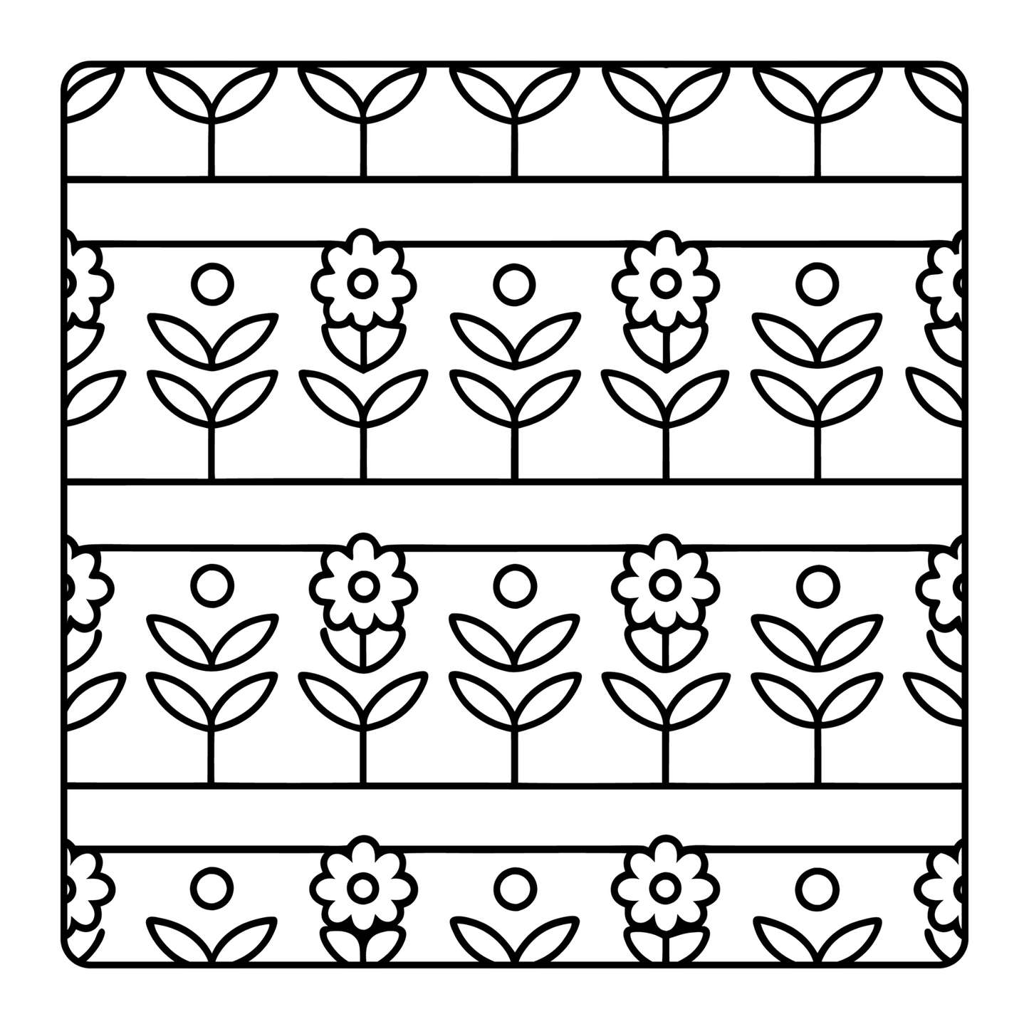 50 Pages Patterns Coloring Book Gift for Adults Men Women Kids Boys Girls Teens Youth Mindful Simple Pattern Shapes Coloring Activity Book