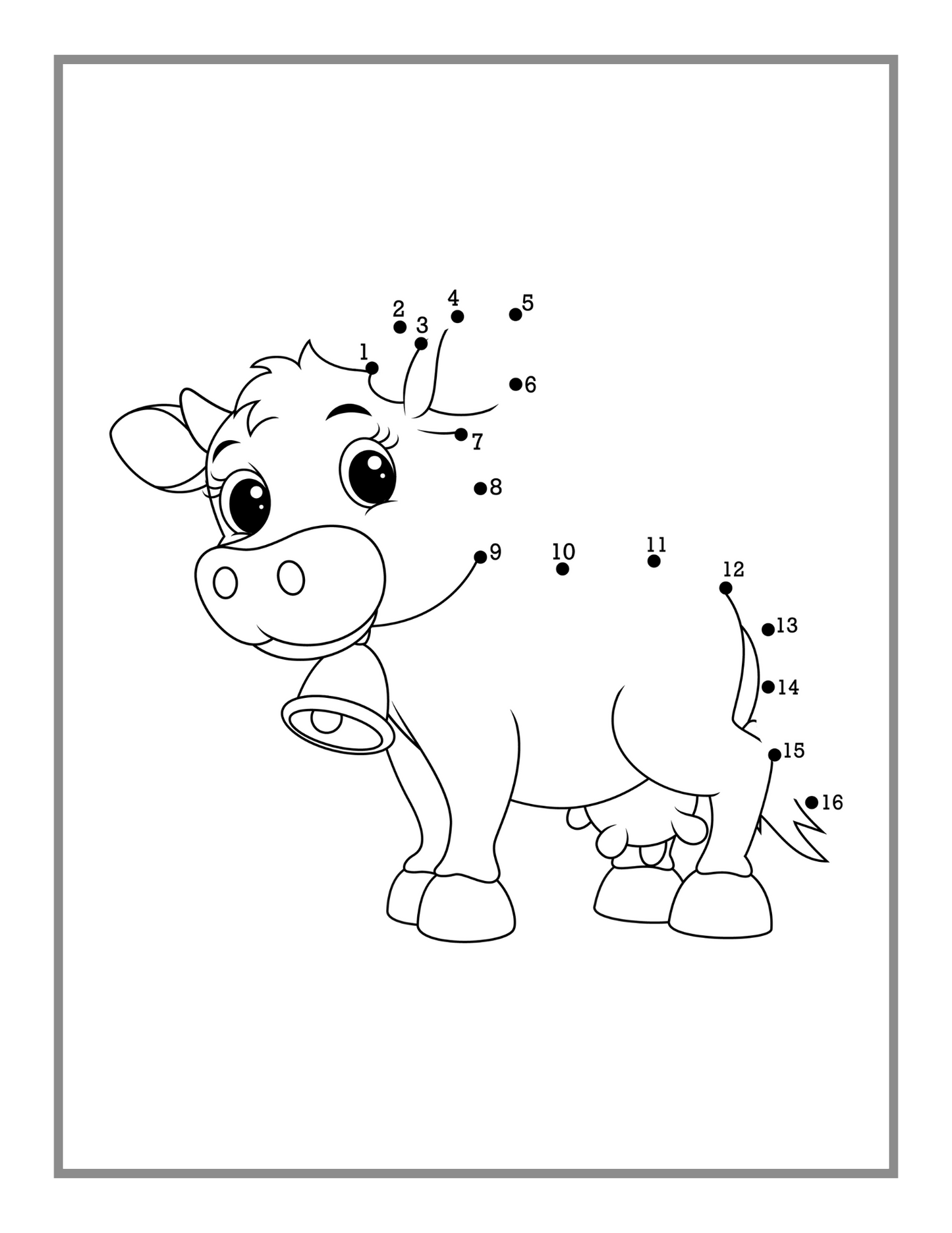 Dot to Dot Animal Lover Activity Book Gift for Kids Ages Boys Girls Teens Preschool Toddlers 50 Pages Cute Animals Dot to Dot Puzzle