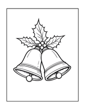 Load image into Gallery viewer, Christmas Coloring Book for Kids Adults Cute Snowman Holiday Activity Printed Softcover Book Bold Easy Winter Holiday Gift Single Sided Page