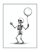 Load image into Gallery viewer, Halloween Coloring Book for Adults Kids, Printed Physical Book, 25 Bold Easy Spooky Designs, Single-Sided Pages, Perfect Halloween Gift
