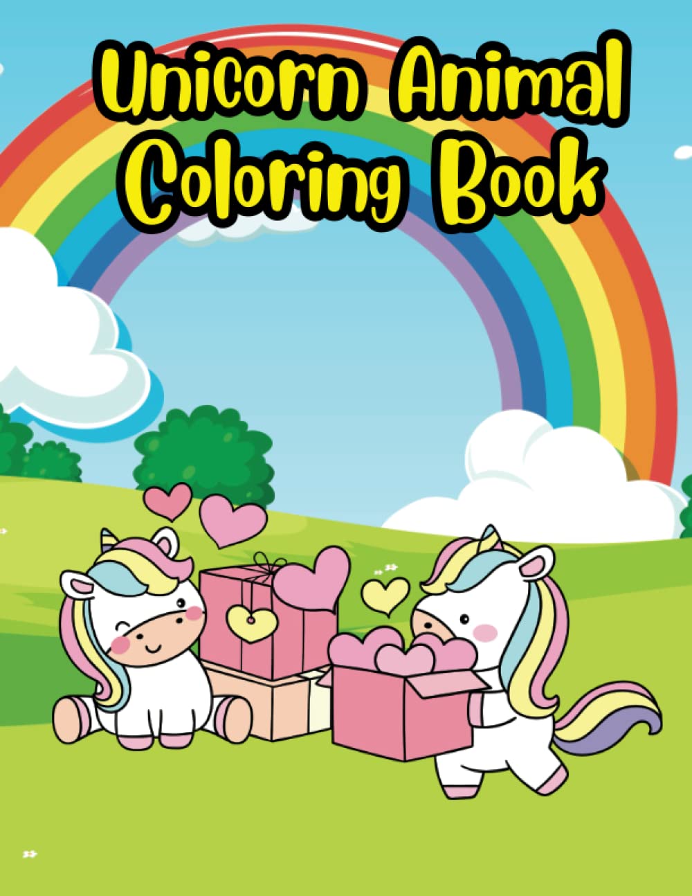 Unicorn Birthday Gift Activity Coloring Book Cute Animal Unicorn Horse Coloring Book Unicorn Coloring Books For Girls Boys Kids Adult Gift