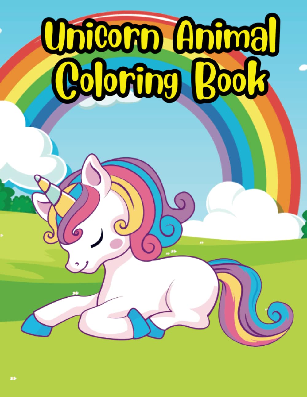 Unicorn Birthday Gift Activity Coloring Book Cute Animal Unicorn Horse Coloring Book Unicorn Coloring Books For Girls Boys Kids Adult Gift