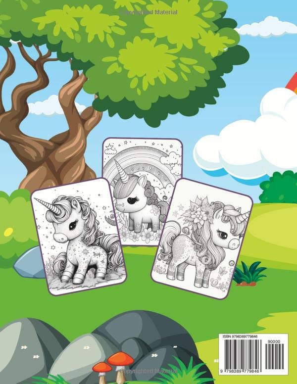 Unicorn Birthday Gift Activity Coloring Book Cute Animal Unicorn Horse Coloring Book Unicorn Coloring Books For Girls Boys Kids Adult Gift