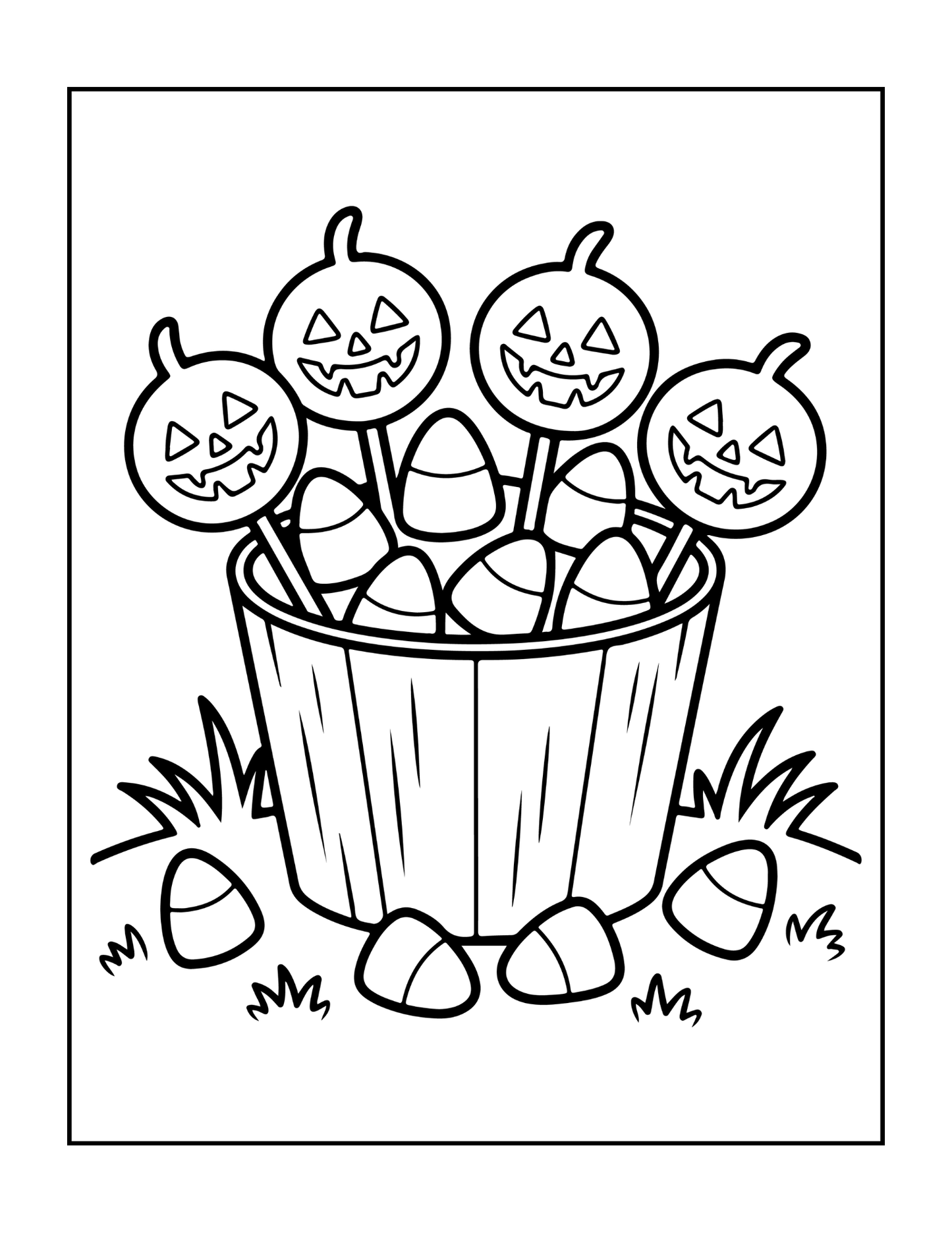 Cute Funny Spooky Halloween Coloring Book Adults Kids Boys Girls Young Teens Fall Season Halloween Coloring Pages Gift Children Halloween