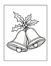 Load image into Gallery viewer, Cozy Christmas Coloring Book for Kids & Adults, Cute Animal Winter Holiday Activity Pages, Bold Easy Printed Paper Physical Christmas Gift