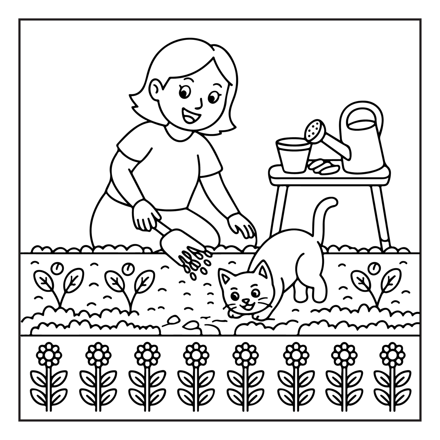 Cute Cat Mom Coloring Book for Adults Men Women Kids Boys Girls Young Teens Cozy Kitten Kitty Mom Coloring Activity Book for Cat Lovers