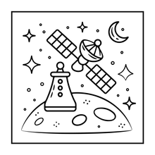 Load image into Gallery viewer, Cozy Outer Space Galaxy Planet UFO Extraterrestrial Coloring Book Gift for Kids Boys Girls: Astronaut Planet Space Coloring Activity Book