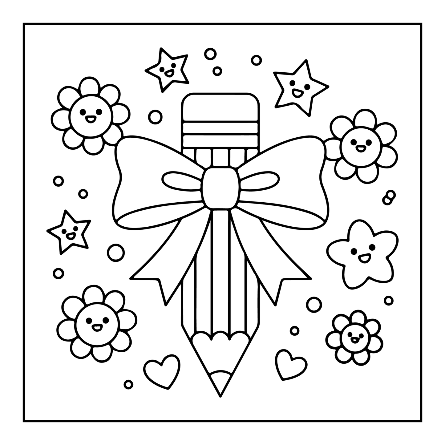 Cool Back to School Coloring Book for Kids Boys Girls Teens Youth 50 Pages Single Sided Back to School Coloring Activity Book for Students