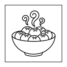 Load image into Gallery viewer, 50 Pages Cozy Snack Foodie Food Lover Coloring Book for Adults Kids Men Women Boys Girls Teens Youth: Simple Bold Easy Snack Coloring Book