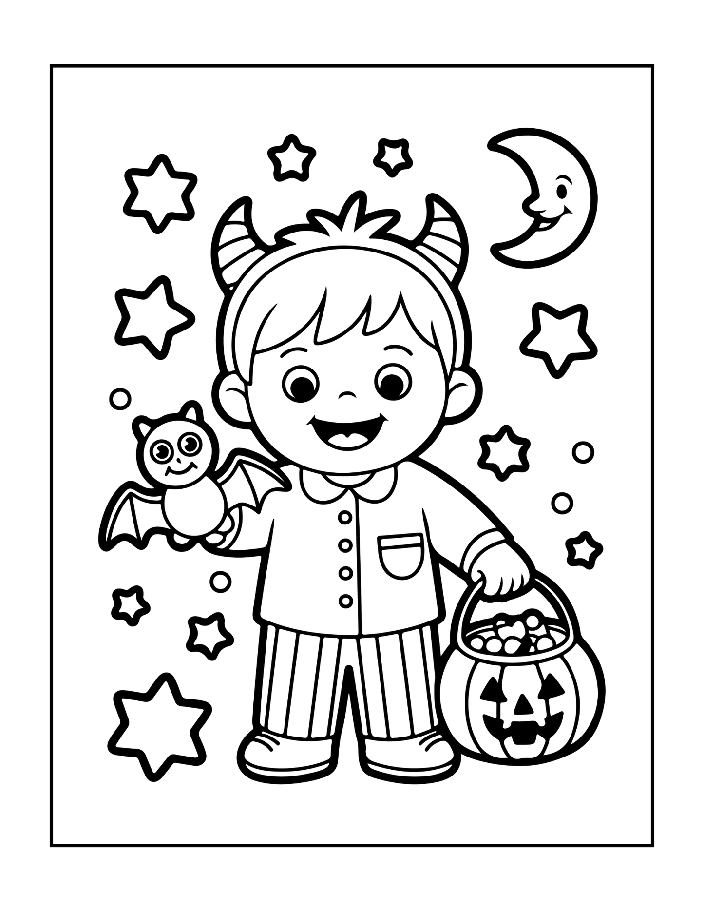 Cute Funny Spooky Halloween Coloring Book Adults Kids Boys Girls Young Teens Halloween Ghost Mummy Witch Scarecrows Coloring Activity Book