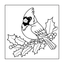 Load image into Gallery viewer, Cute Birds Flowers Coloring Book for Adults Kids Easy Nature Pages for Relaxation and Stress Relief
