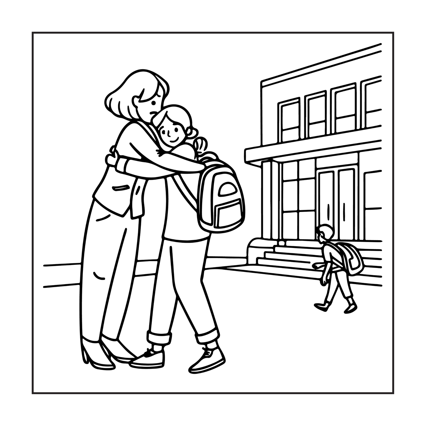 Cool Back to School Coloring Book for Kids Boys Girls Teens Youth 50 Pages Single Sided Back to School Coloring Activity Book for Students