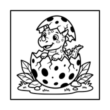 Load image into Gallery viewer, Cute Dinosaur Coloring Book Gift for Adults Kids Men Women Boys Girls Teens: Single Sided Dino Coloring Activity Sheets Book for Children