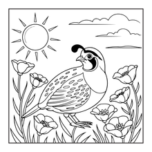 Load image into Gallery viewer, Cute Birds Flowers Coloring Book for Adults Kids Easy Nature Pages for Relaxation and Stress Relief
