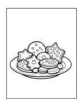Load image into Gallery viewer, Cozy Christmas Coloring Book for Kids & Adults, Cute Animal Winter Holiday Activity Pages, Bold Easy Printed Paper Physical Christmas Gift