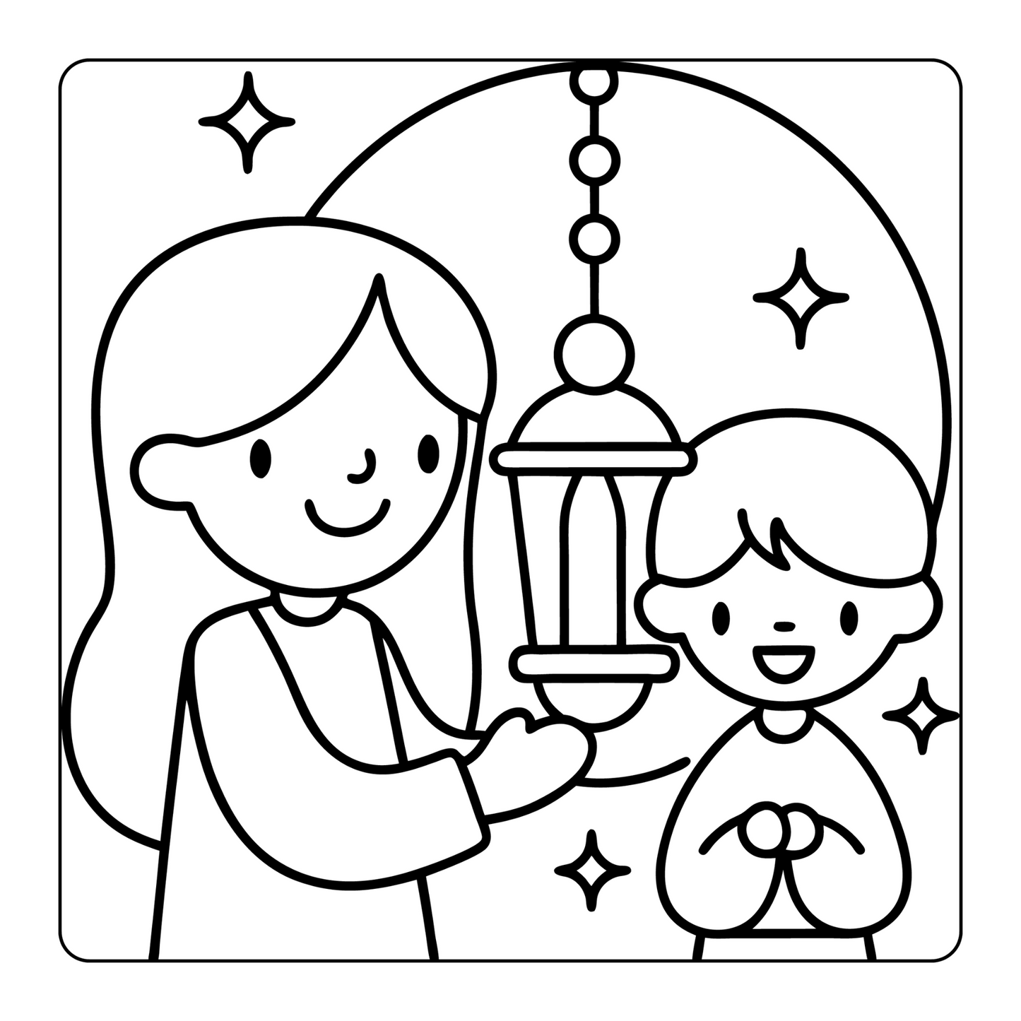 50 Pages Happy Mother's Day Coloring Book Gift for Kids Boys Girls Young Teens Youth Mom and Kids Coloring Pages Bold and Easy Mothers Day