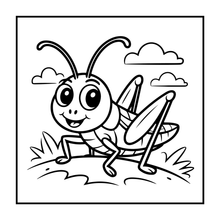 Load image into Gallery viewer, Funny Cute Bugs and Insects Coloring Book for Adults Men Women Kids Boys Girls Toddlers Teens Stress Relief Relaxation Coloring Book