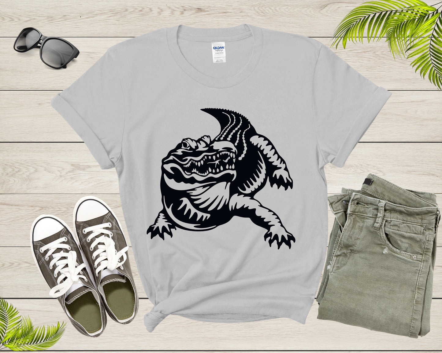 Cool Gator Alligator Crocodile Lover Gift For Men Women Kids T-shirt Gator Animal Graphic Design Print Shirt Cute Gator Dad Mom Youth Tshirt