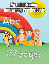 Load image into Gallery viewer, 157 Pages Alphabet Letter Tracing Preschool Homeschool Kindergarten Handwriting Practice Learn To Write Preschool Alphabet Learning Writing