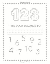 Load image into Gallery viewer, Preschool Number Practice Learning Workbook Handwriting Practice For Kids Book 1-20 Number Tracing For Kids Ages 3-5 Number Practice Book