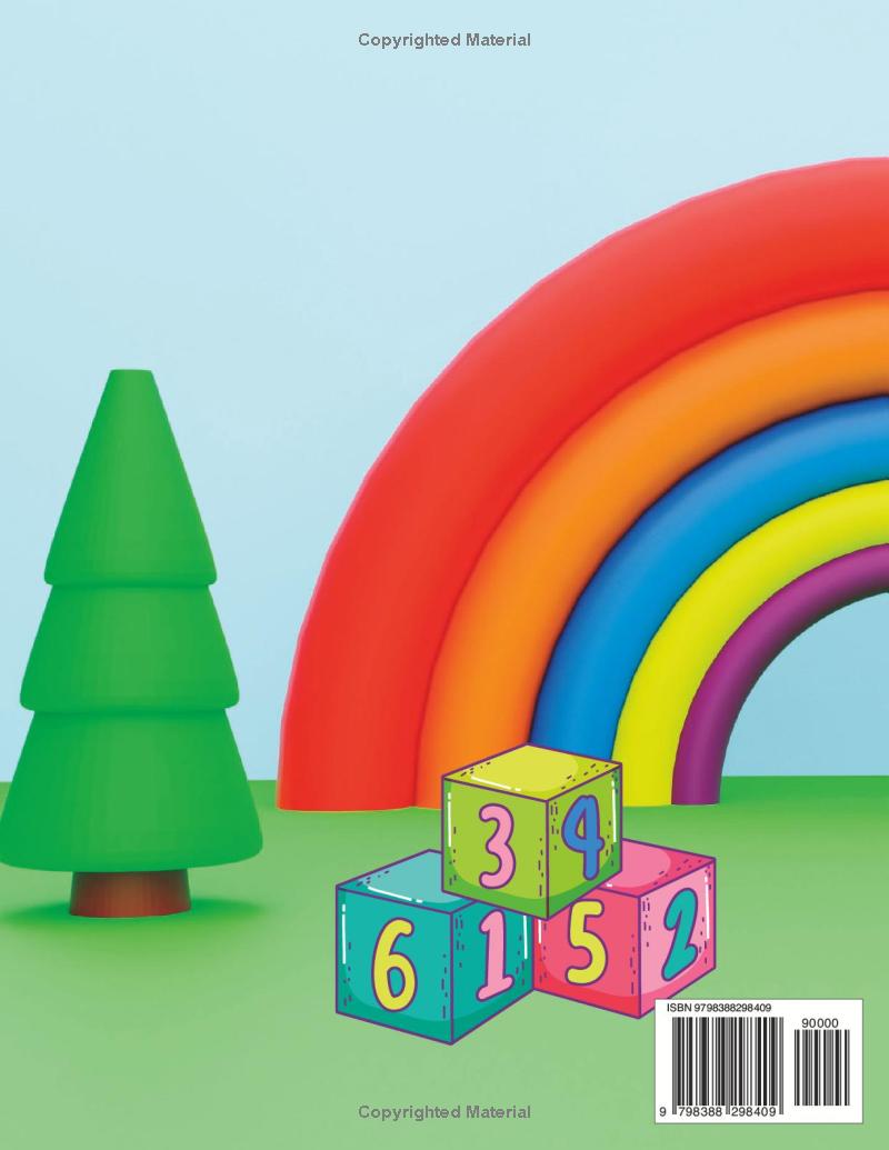 Preschool Number Practice Learning Workbook Handwriting Practice For Kids Book 1-20 Number Tracing For Kids Ages 3-5 Number Practice Book