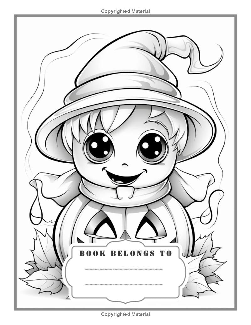 Halloween Coloring Books for Kids Ages 8-12 50 Pages Halloween Coloring Book for Kids Halloween Coloring Book for Kids Ages 4-8 Ghost Easy