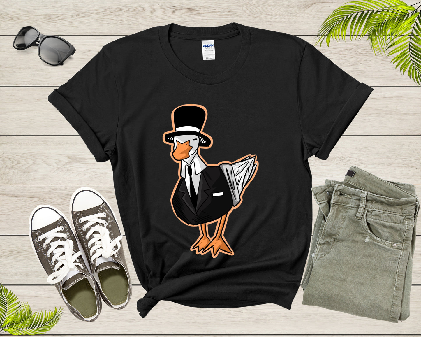 Funny Mafia Duck Lover Gift For Men Women Kids Boys Girls Teens T-shirt Duck Gift For Friend Shirt Duck Gift Ideas For Mom Dad Tshirt