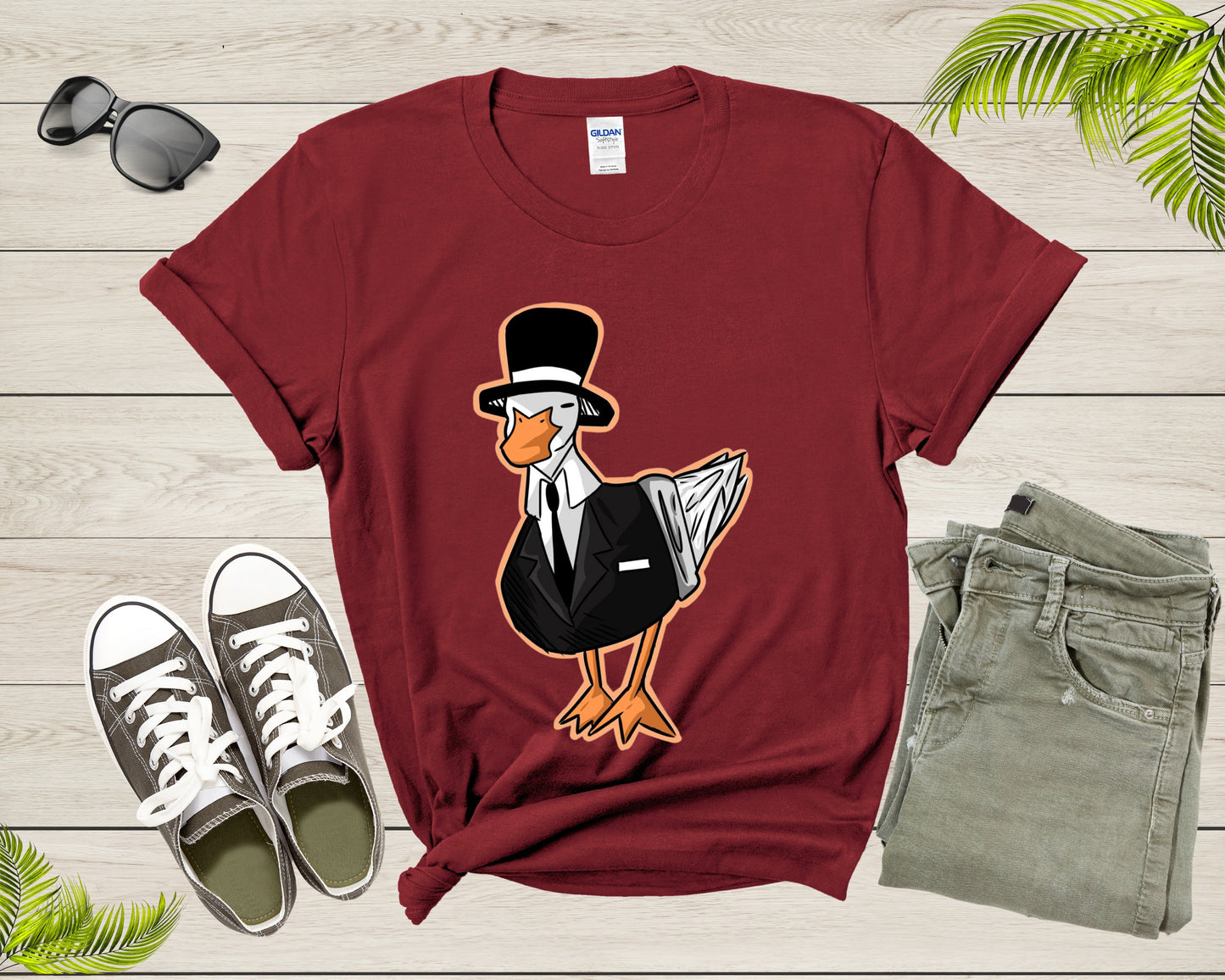 Funny Mafia Duck Lover Gift For Men Women Kids Boys Girls Teens T-shirt Duck Gift For Friend Shirt Duck Gift Ideas For Mom Dad Tshirt