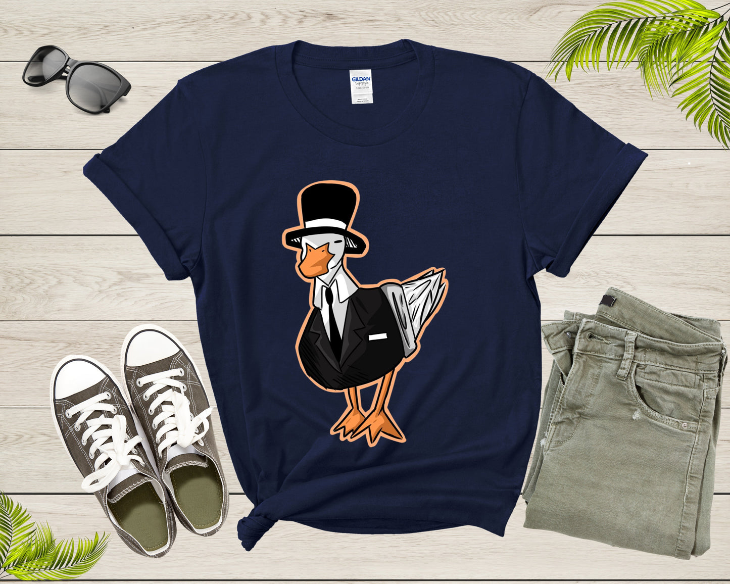 Funny Mafia Duck Lover Gift For Men Women Kids Boys Girls Teens T-shirt Duck Gift For Friend Shirt Duck Gift Ideas For Mom Dad Tshirt