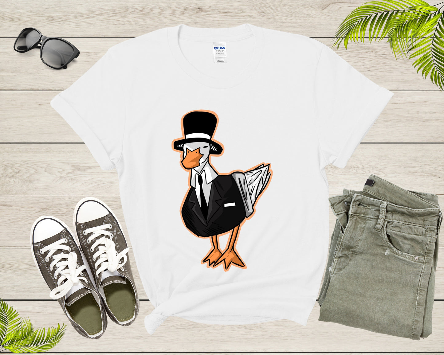 Funny Mafia Duck Lover Gift For Men Women Kids Boys Girls Teens T-shirt Duck Gift For Friend Shirt Duck Gift Ideas For Mom Dad Tshirt