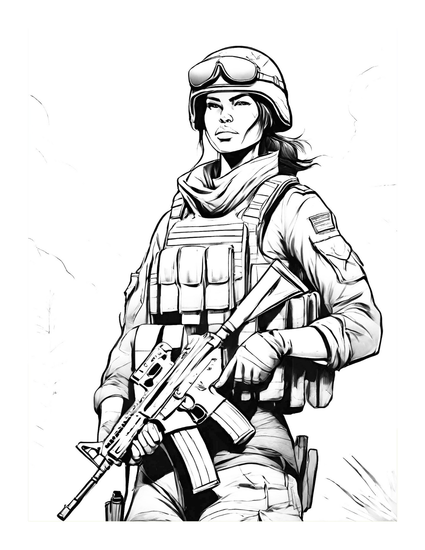 Military Army Soldier Coloring Book For Kids Military Coloring Pages Army Coloring Books Boys US Army Coloring Book Army Man Coloring Book