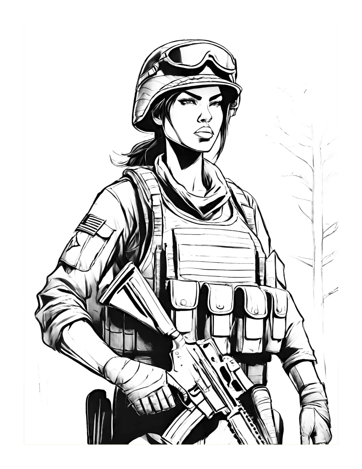Military Army Soldier Coloring Book For Kids Military Coloring Pages Army Coloring Books Boys US Army Coloring Book Army Man Coloring Book